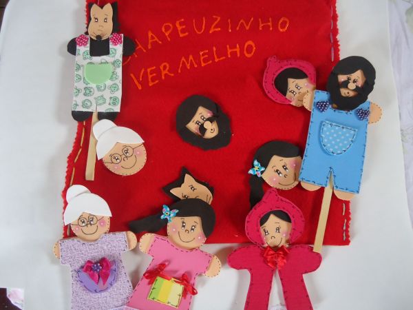 Sacola de História Chapeuzinho Vermelho